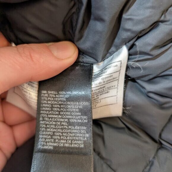 The North Face TNF Down Parka Women Size Medium - Picture 10 of 14